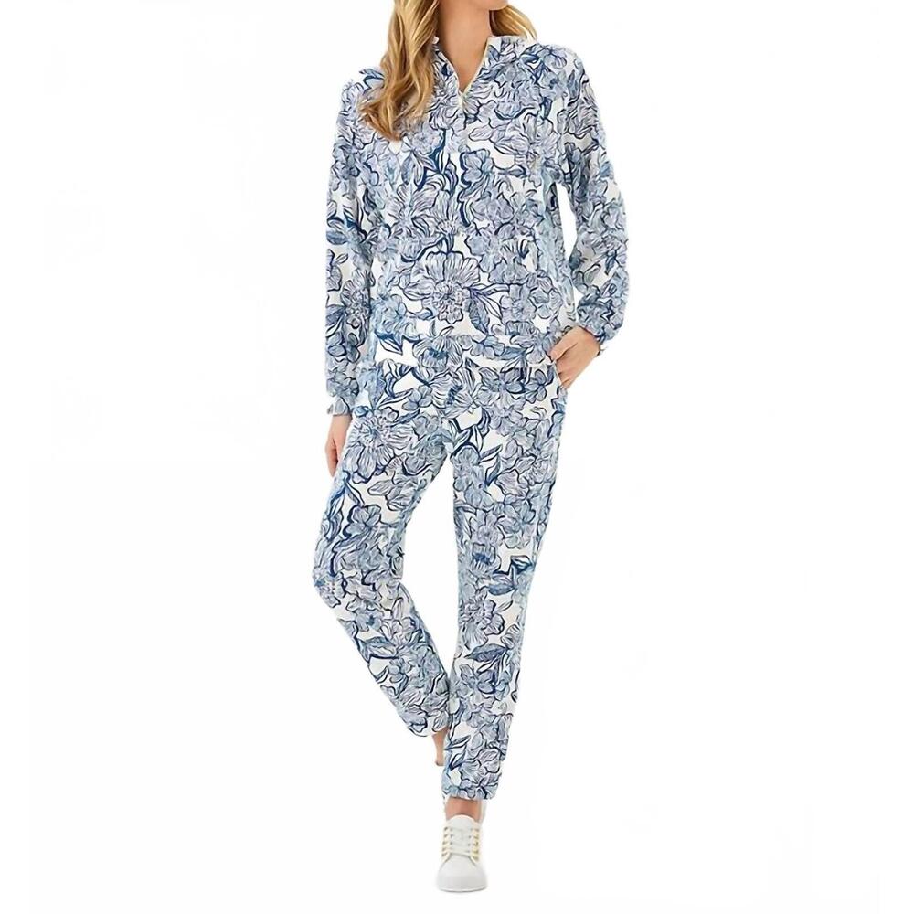 NEW LILLY PULITZER silvie jogger in unforgettable coconut - Picture 4 of 6